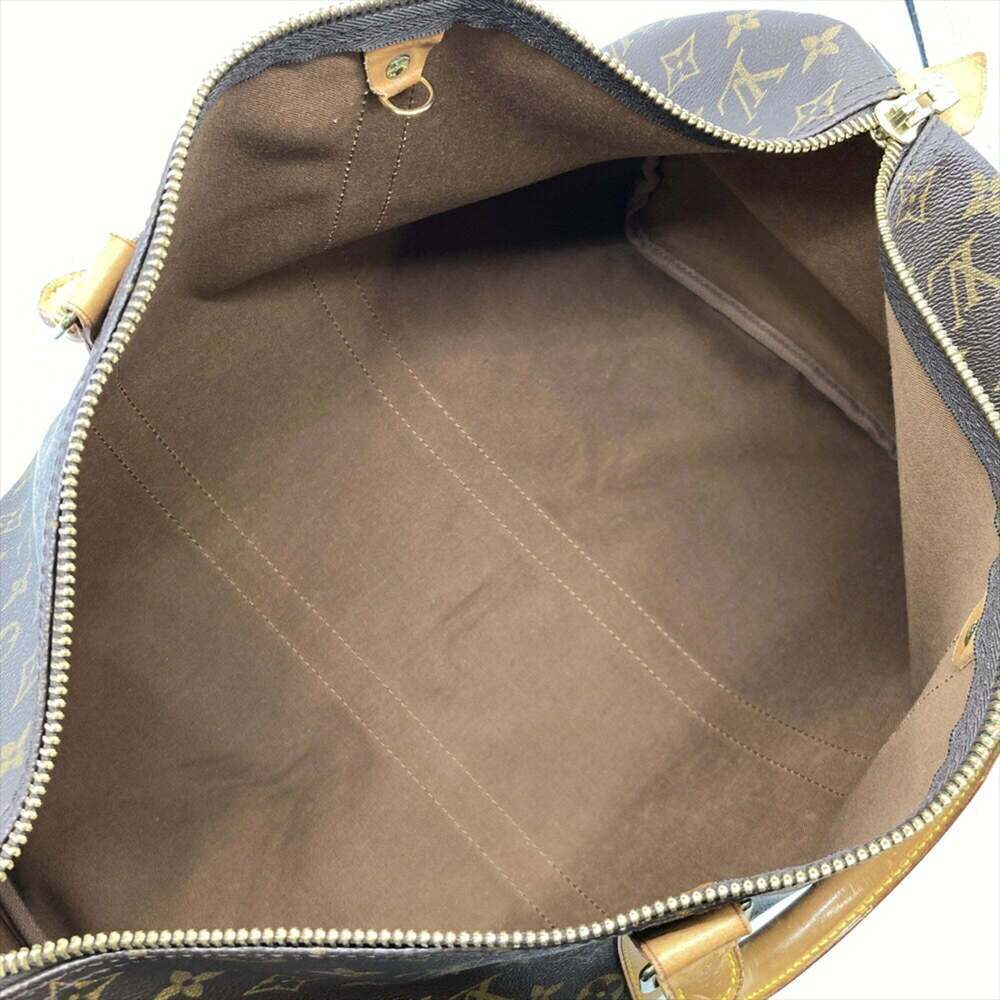 LOUIS VUITTON Brown Monogram Canvas Keepall 45 Boston Bag - Picture 8 of 11